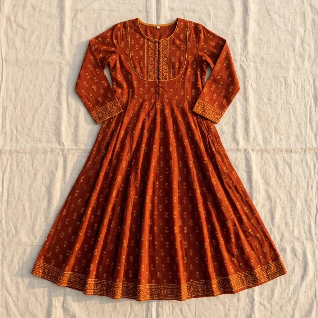 Anarkali kurtis by Keshu's Factory Outlet